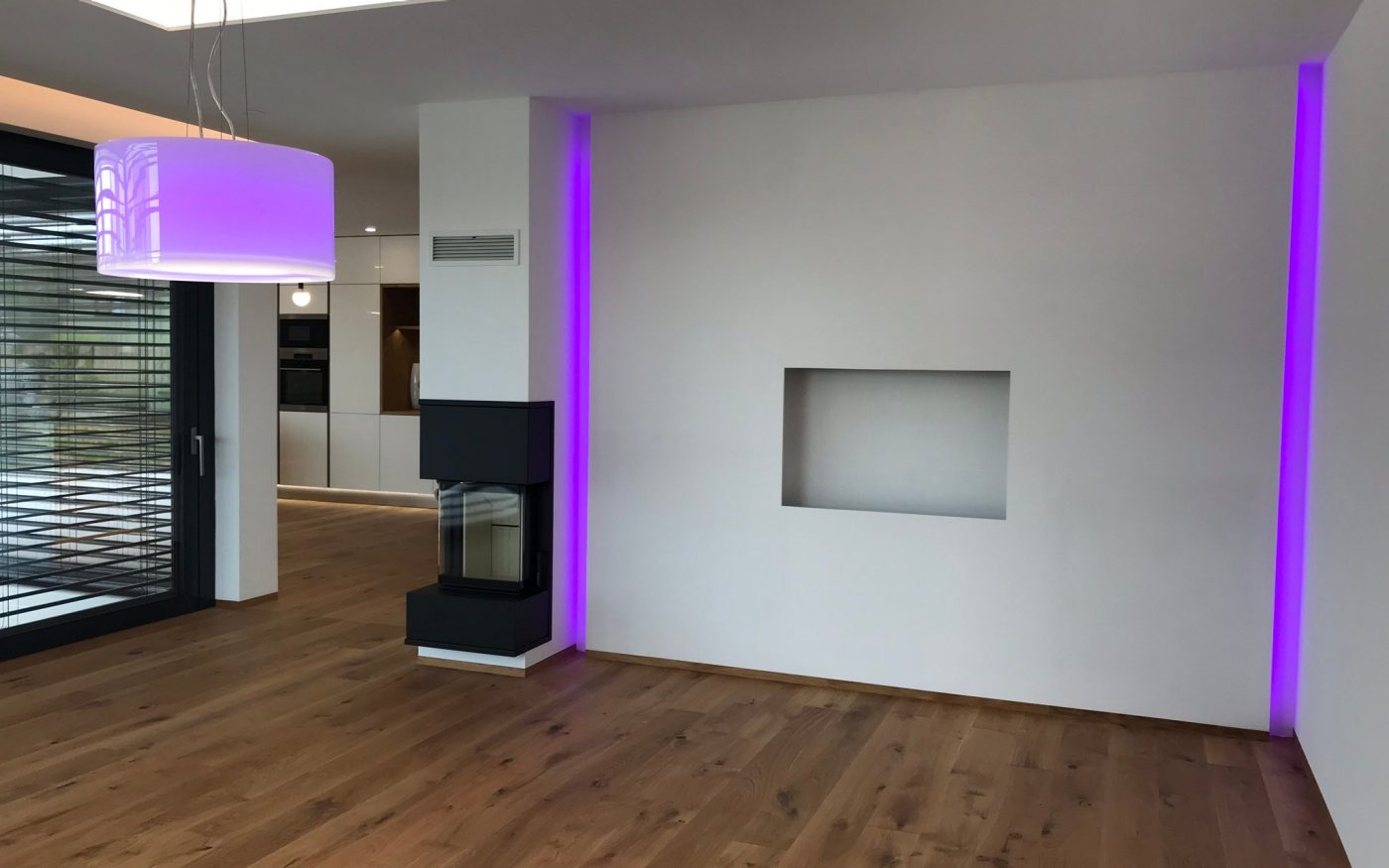 Kolaudace e4 domu | Újezd u Průhonic | Obývací pokoj