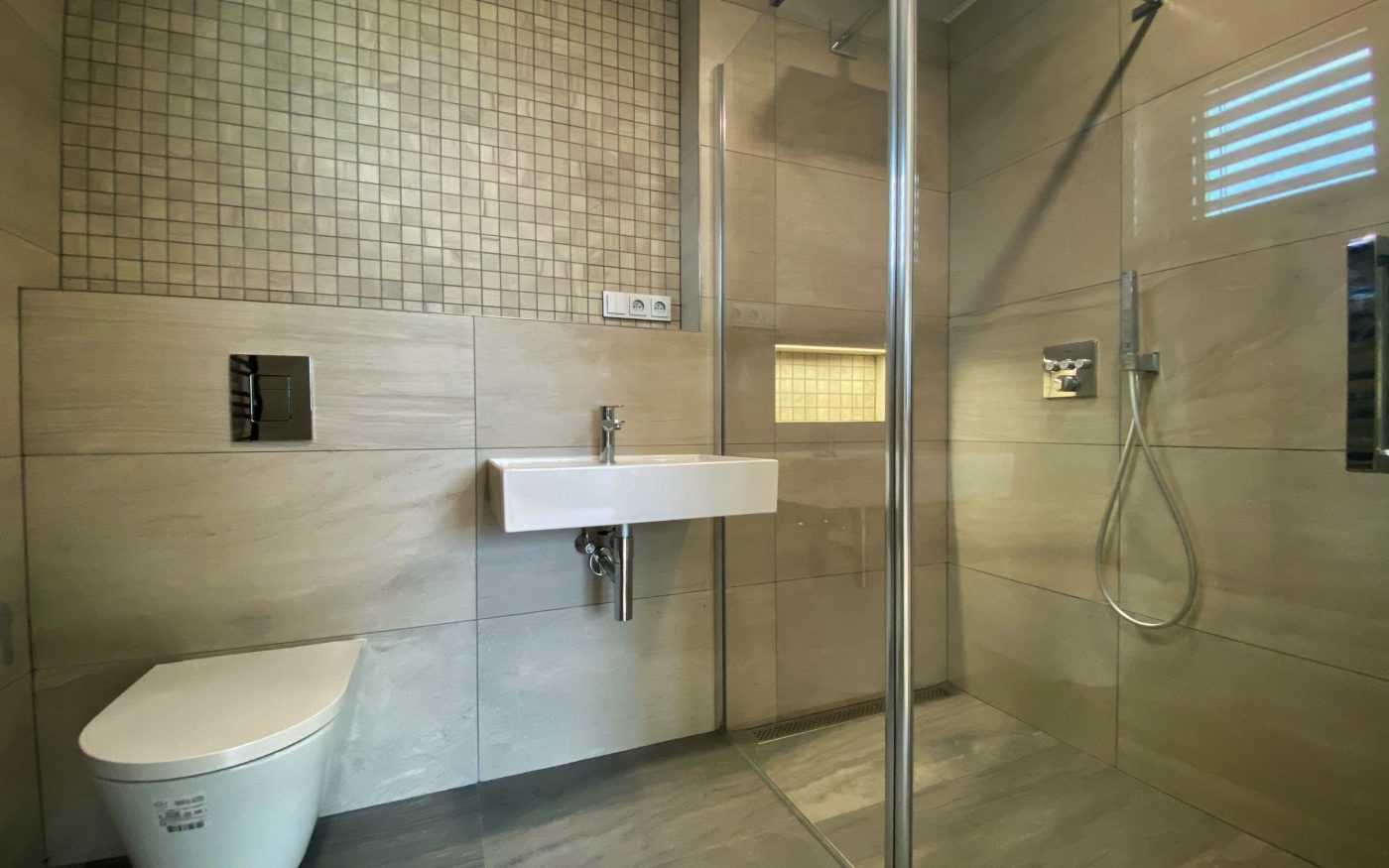 Kolaudace e4 domu | Újezd u Průhonic | Koupelny