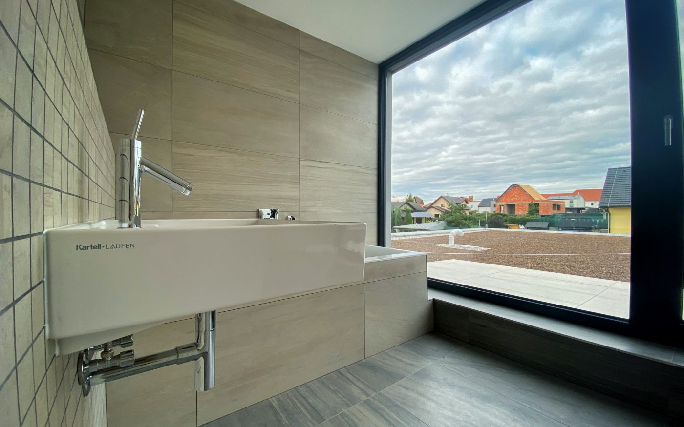 Kolaudace e4 domu | Újezd u Průhonic | Koupelny