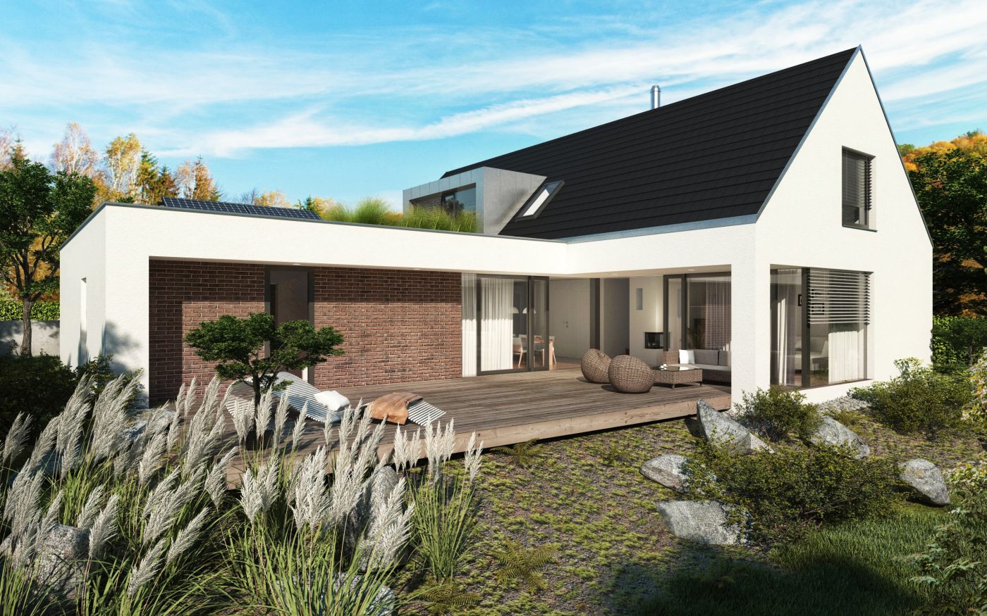 Vizualizace Wienerberger e4 dům