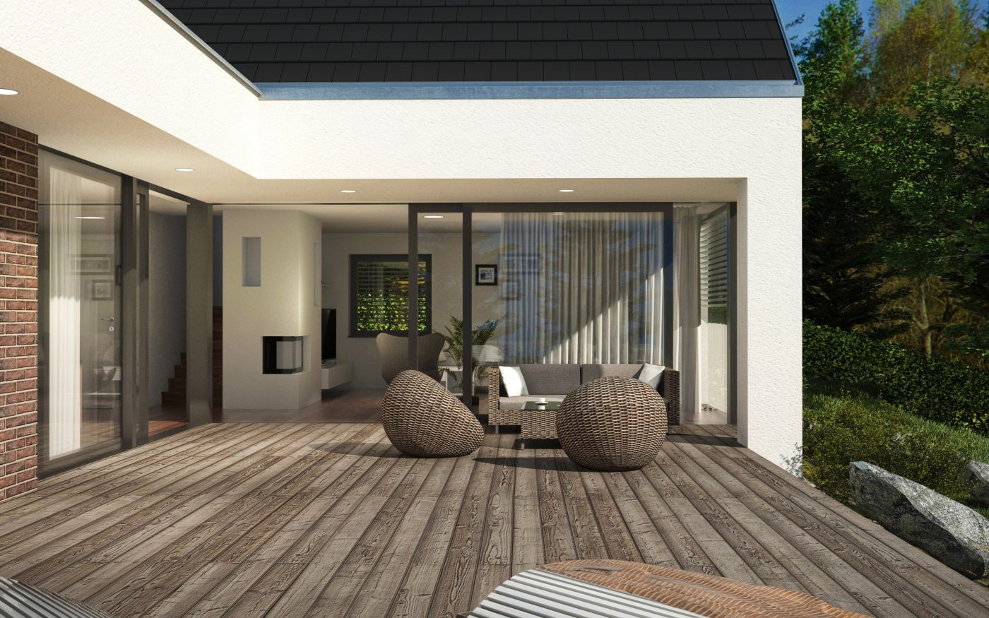 Vizualizace Wienerberger e4 dům