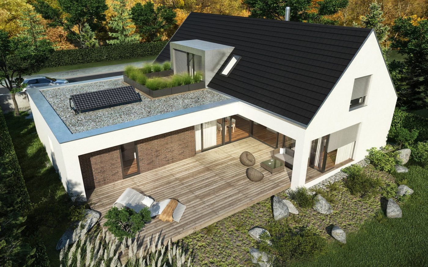 Vizualizace Wienerberger e4 dům